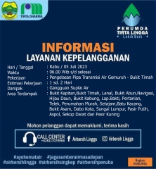 INFO GANGGUAN PELAYANAN 5 JULI 2023