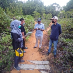 Kunjungan lapangan bersama BPPW Provinsi Kepri