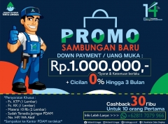 Perumda Air Minum Tirta Lingga Luncurkan Program Pemasangan Baru dengan Skema Cicilan Ringan