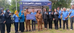 Pasar Murah TPID Lingga, Perumdam Tirta Lingga Subsidi Harga Sembako
